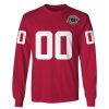 NFL Arizona Cardinals Custom Name Number 1998 Vintage Throwback Home Jersey Sweatshirt