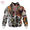 NFL Arizona Cardinals Custom Name Number Special Zip Up Hoodie