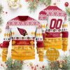 NFL Arizona Cardinals Custom Name Number Ugly Christmas Sweater