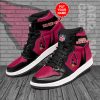NFL Arizona Cardinals Custom Name Red Black Air Jordan 1 High Sneakers