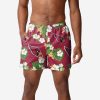 NFL Arizona Cardinals Floral Men Beach Shorts