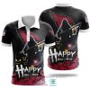 NFL Arizona Cardinals Halloween Black Polo Shirt