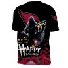 NFL Arizona Cardinals Halloween Black T-Shirt