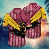 NFL Arizona Cardinals Red America Flag Hawaiian Shirt