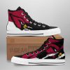 NFL Arizona Cardinals Red Black High Top Shoes