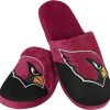 NFL Arizona Cardinals Red Black In-House Slippers