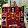 NFL Arizona Cardinals Red Est 1920 Quilt Blanket