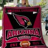 NFL Arizona Cardinals Red Est 1920 Quilt Blanket V2