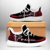 NFL Atlanta Falcons Black Red Reze Sneakers