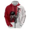 NFL Atlanta Falcons Halloween Iron Maiden Zip Up Hoodie