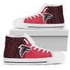 NFL Atlanta Falcons High Top Shoes