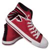 NFL Atlanta Falcons Red High Top Shoes