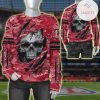 NFL Atlanta Falcons Red Camo Skull Sweatshirt