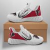 NFL Atlanta Falcons White Red Reze Sneakers