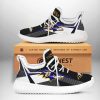 NFL Baltimore Ravens Black Grey Reze Sneakers
