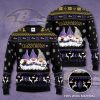 NFL Baltimore Ravens Drawfs Ugly Christmas Sweater