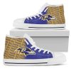 NFL Baltimore Ravens High Top Shoes