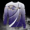 NFL Baltimore Ravens Light Purple Sweatshirt