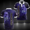 NFL Baltimore Ravens Purple Camo Polo Shirt