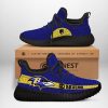 NFL Baltimore Ravens Purple Gold Reze Sneakers
