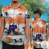 NFL Baltimore Ravens Snoopy White Red Hawaiian Shirt