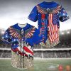 NFL Buffalo Bills American Eagle Camo Flag Baseball Jersey
