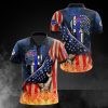 NFL Buffalo Bills American Flag Polo Shirt V2