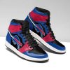 NFL Buffalo Bills Blue Black Red Air Jordan 1 High Sneakers
