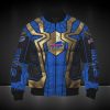 NFL Buffalo Bills Blue Golden Spider Man Edition Bomber Jacket