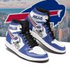 NFL Buffalo Bills Blue White Helmet Air Jordan 1 High Sneakers