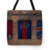 NFL Buffalo Bills Brick Wall Tote Bag