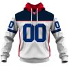 NFL Buffalo Bills Custom Name Number 2004 Vintage Throwback Home Jersey Pullover Hoodie