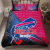 NFL Buffalo Bills Custom Name Royal Blue Red Bedding Set