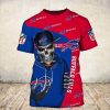 NFL Buffalo Bills Cute Death Blue Red T-Shirt