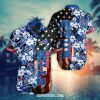 NFL Buffalo Bills Flower Tropical American Flag Hawaiian Shirt