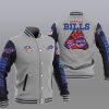 NFL Buffalo Bills Grey Baseball Jacket