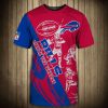 NFL Buffalo Bills Red Royal Blue T-Shirt