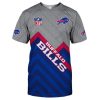 NFL Buffalo Bills Royal Blue Grey T-Shirt