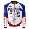 NFL Buffalo Bills Royal Blue White Bomber Jacket