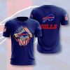 NFL Buffalo Bills Tearing Open Logo T-Shirt