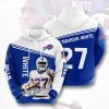 NFL Buffalo Bills Tre’Davious White Blue White Pullover Hoodie