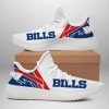 NFL Buffalo Bills White Blue Red Yeezy Boost Sneakers