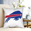 NFL Buffalo Bills White Square Pillow Case