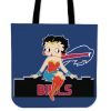 NFL Buffalo Bills Wonder Betty Boop Tote Bag