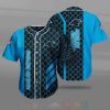 NFL Carolina Panthers Blue Black Baseball Jersey V3