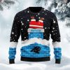 NFL Carolina Panthers Blue Black Ugly Christmas Sweater V2