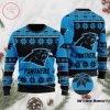 NFL Carolina Panthers Blue Black Ugly Christmas Sweater V6