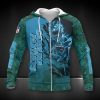 NFL Carolina Panthers Blue Camo Zip Up Hoodie