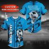 NFL Carolina Panthers Custom Name Number #1 Dad Baseball Jersey