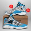 NFL Carolina Panthers Custom Name Number Air Jordan 13 Shoes V2